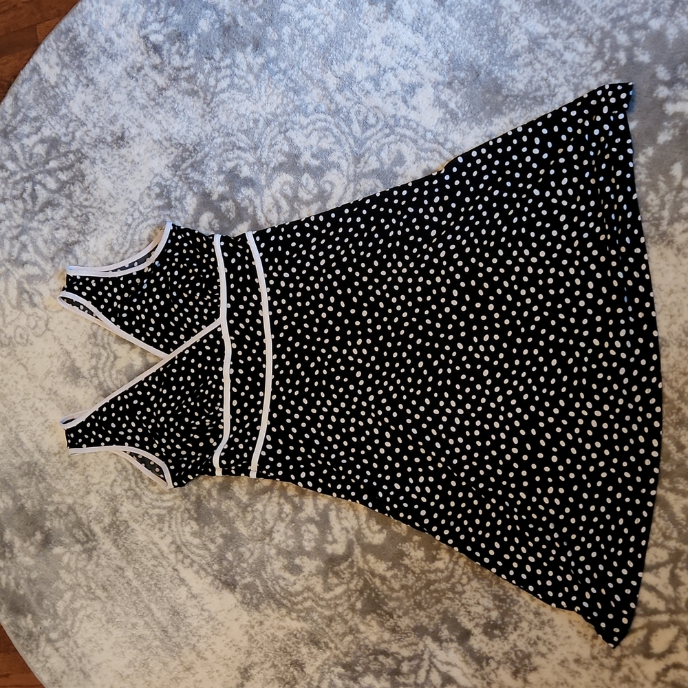 Black Polka dot Dress